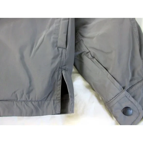 OOBE Brand Men's Snap Front Deck Shirt Jacket Ash Grey Black NWT - Picture 7 of 7